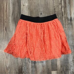 Candie's Pink Mini Skater Skirt with Pleats